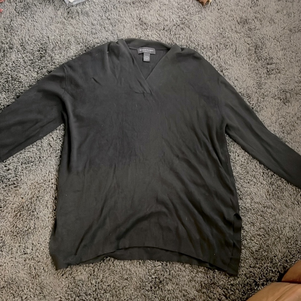 Size:14 grey sweater